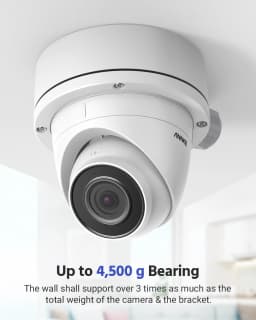 Annke Junction Box For CCTV Camera Aluminum Alloy HolderMount Bracket For Surveillance Camera Accessories