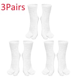Fashion Japanese Style Tabi Toe Socks for Men Women Summer Fiber Two Finger Socks Kimono Flip Flop Sandal Split Tabi Toe Sock