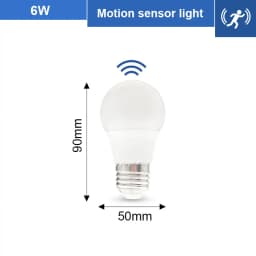 1pc Motion Sensor LED Bulb 6W 9W 12W 15W 18W 20W E27 Radar Sensor Light Lamp Lamparas 110V 220V For Home Stair Pathway