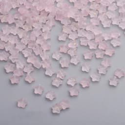 50PCS Color Star Beads 8mm Czech Glass Loose Spacer for Jewelry Making Hairpin Handmade Diy Accessories