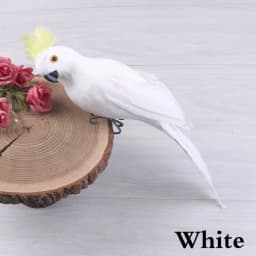 25/35cm Creative Handmade Simulation Parrot Animal Bird Garden Props Decoration Miniature Feather Lawn Doll Ornaments