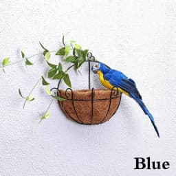 25/35cm Creative Handmade Simulation Parrot Animal Bird Garden Props Decoration Miniature Feather Lawn Doll Ornaments