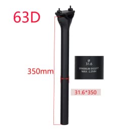 ELITAONE Fiber Carbon Bicycle Seatpost MTB/Road Bike Seat Post UD Matt 27.2/30.9/31.6mm Bicycle Parts