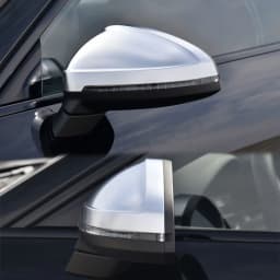 Premium Matte Silver Mirror Covers For Audi A4 B9 8W S4 RS4 A5 S5 RS5 2017-2023 Black Carbon Replacement side mirror housings