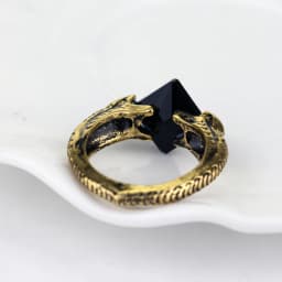 Vintage Voldemorts Horcrux Ring The Resurrection Stone Devil's Vintage Deathly Hallows Crystal Gifts