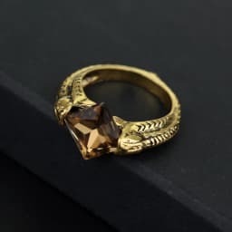 Vintage Voldemorts Horcrux Ring The Resurrection Stone Devil's Vintage Deathly Hallows Crystal Gifts