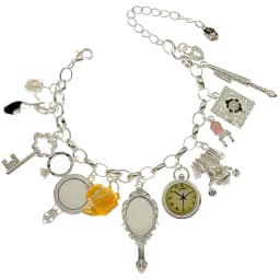 Vintage Bracelet Catholic Religious Church Medals Saints PRAY FOR Cross Pendant Chain Women Bangle Silver Plated Jewelry Gifts