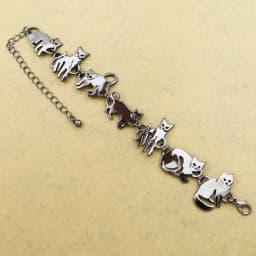 Vintage Bracelet Catholic Religious Church Medals Saints PRAY FOR Cross Pendant Chain Women Bangle Silver Plated Jewelry Gifts