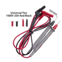 1 Pair 1000V 10/20A Ammeter Test Cord Useful Universal Multimeter Multi Meter Voltmeter Lead Probe Wire Pen Cable XL830L Digital