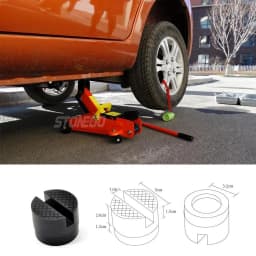 Floor Slotted Car Rubber Jack Pad Frame Protector Adapter Jacking Tool Adapters Lifting Car Repair Tools