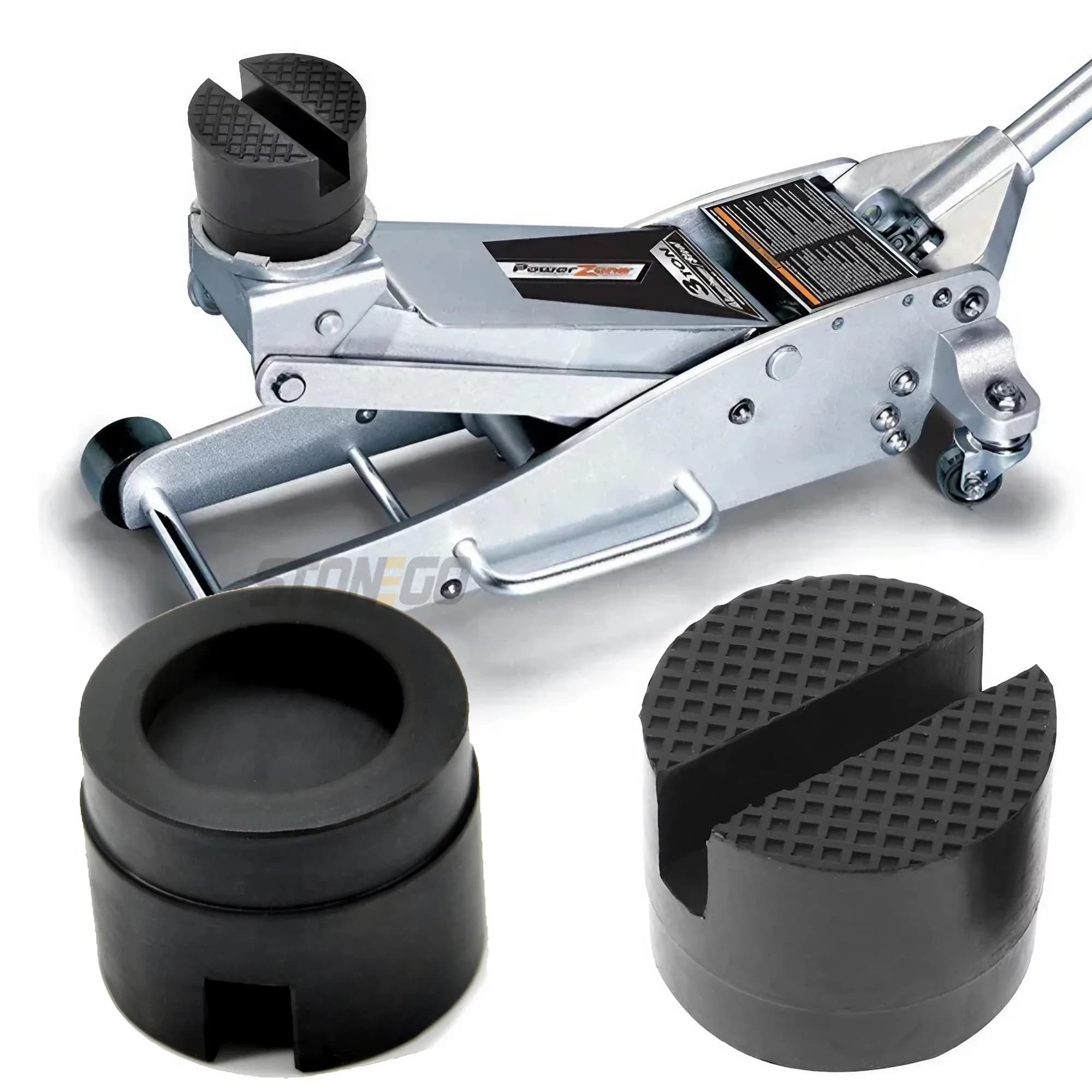 Floor Slotted Car Rubber Jack Pad Frame Protector Adapter Jacking Tool Adapters Lifting Car Repair Tools