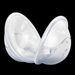 MAMIJOY MSB03 2pcs Wearable Milk Saver for Breastfeeding Manual Breastmilk Collector Silicone Breast Shell Milk Collection Cup