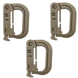 Outdoor GRIMLOC Molle Carabiner D Locking Ring Plastic Clip Snap Type Ring Buckle Carabiner Keychain ITW Fastener Bag Buckle