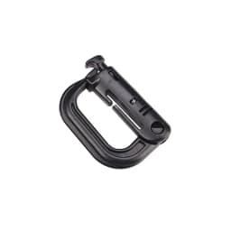 Outdoor GRIMLOC Molle Carabiner D Locking Ring Plastic Clip Snap Type Ring Buckle Carabiner Keychain ITW Fastener Bag Buckle