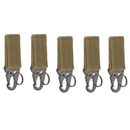Carabiner High Strength Nylon Key Hook MOLLE Webbing Buckle Hanging System Belt Buckle Hanging Camping Hiking Accessories