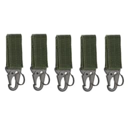 Carabiner High Strength Nylon Key Hook MOLLE Webbing Buckle Hanging System Belt Buckle Hanging Camping Hiking Accessories