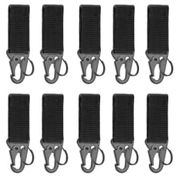 Carabiner High Strength Nylon Key Hook MOLLE Webbing Buckle Hanging System Belt Buckle Hanging Camping Hiking Accessories