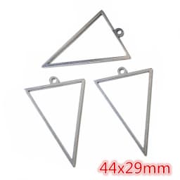 10pcs Oval Round Heart Moon Geometric Shape Stainless Steel Frame Bezel Rings For DIY Neckalce Pendant Charms Jewelry Makings