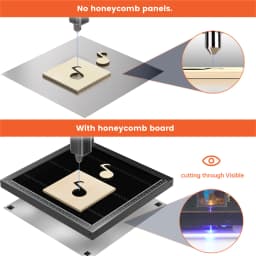 ACMER Laser Honeycomb Working Table Universal Honeycomb Bed Panel For CO2 Or Diode Cutting Laser Engraer Accessories Protection