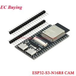 ESP32-S3 Development Boards with Expansion Adapter Kit 2.4G Wifi BT Module ESP32-S3-WROOM-1 N8R2/8 N16R8 44Pin Type-C ESP32S3
