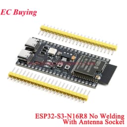 ESP32-S3 Development Boards with Expansion Adapter Kit 2.4G Wifi BT Module ESP32-S3-WROOM-1 N8R2/8 N16R8 44Pin Type-C ESP32S3