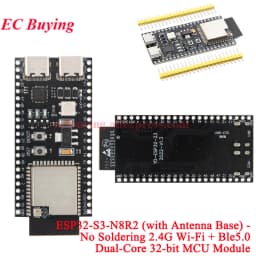 ESP32-S3 Development Boards with Expansion Adapter Kit 2.4G Wifi BT Module ESP32-S3-WROOM-1 N8R2/8 N16R8 44Pin Type-C ESP32S3