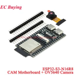 ESP32-S3 Development Boards with Expansion Adapter Kit 2.4G Wifi BT Module ESP32-S3-WROOM-1 N8R2/8 N16R8 44Pin Type-C ESP32S3