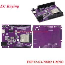 ESP32-S3 Development Boards with Expansion Adapter Kit 2.4G Wifi BT Module ESP32-S3-WROOM-1 N8R2/8 N16R8 44Pin Type-C ESP32S3