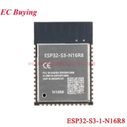 ESP32-S3 Development Boards with Expansion Adapter Kit 2.4G Wifi BT Module ESP32-S3-WROOM-1 N8R2/8 N16R8 44Pin Type-C ESP32S3