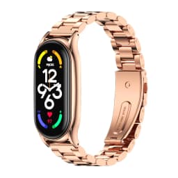 Metal Strap for Mi Band 11 10 9 8 7 6 5 Bracelet for Xiao mi Mi Band 10 Strap for Mi Band 9 Mi Band 8 Wristband Stainless Steel