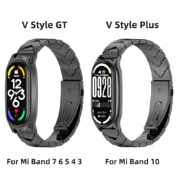 Metal Strap for Mi Band 11 10 9 8 7 6 5 Bracelet for Xiao mi Mi Band 10 Strap for Mi Band 9 Mi Band 8 Wristband Stainless Steel