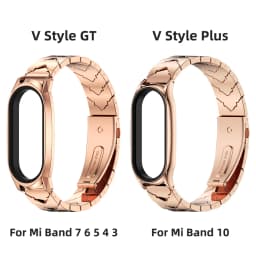 Metal Strap for Mi Band 11 10 9 8 7 6 5 Bracelet for Xiao mi Mi Band 10 Strap for Mi Band 9 Mi Band 8 Wristband Stainless Steel