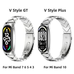 Metal Strap for Mi Band 11 10 9 8 7 6 5 Bracelet for Xiao mi Mi Band 10 Strap for Mi Band 9 Mi Band 8 Wristband Stainless Steel