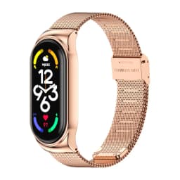 Metal Strap for Mi Band 11 10 9 8 7 6 5 Bracelet for Xiao mi Mi Band 10 Strap for Mi Band 9 Mi Band 8 Wristband Stainless Steel