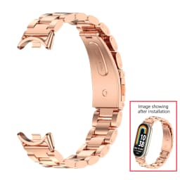 Metal Strap for Mi Band 11 10 9 8 7 6 5 Bracelet for Xiao mi Mi Band 10 Strap for Mi Band 9 Mi Band 8 Wristband Stainless Steel