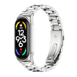 Metal Strap for Mi Band 11 10 9 8 7 6 5 Bracelet for Xiao mi Mi Band 10 Strap for Mi Band 9 Mi Band 8 Wristband Stainless Steel