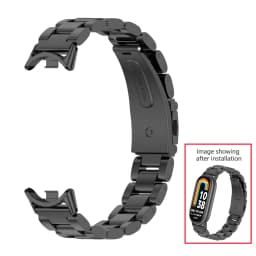 Metal Strap for Mi Band 11 10 9 8 7 6 5 Bracelet for Xiao mi Mi Band 10 Strap for Mi Band 9 Mi Band 8 Wristband Stainless Steel