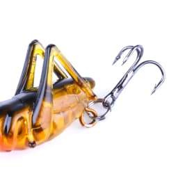 Fishing Lure 35mm 3g Grasshopper Insect Bait Flying Lure Hard Bait Realistic Artificial Bait Bass With 10 # Hooks Fishing Bait