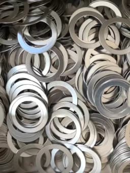 0.1 0.2 ~1mm M2 M3 M4 M5 M6 M7 M8 M9 M10 M12 13 14 to M40 304 Stainless Steel Adjusting Shim Gasket Ultra Thin Plain Flat Washer