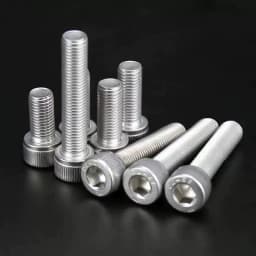 1/20pcs M3 M4 M5 M6 M8 M10 M12 304 Stainless Steel A2-70 Fine Thread Pitch Hexgonal Hex Socket Round Cap Head Screw Allen Bolt
