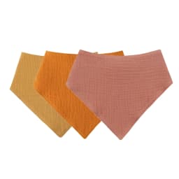 Baby Infant Cotton Bib Newborn Solid Color Triangle Scarf Feeding Saliva Towel Bandana Burp Cloth Boys Girls Gift 3/4/5pcs/Set