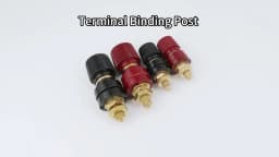 Wire Binding Post Thread Screw M5 M6 M8 M10 Lithium Battery Weld Inverter Clamps Power Supply Connect Terminal Splice Black Red