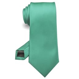 KAMBER Men's Tie Solid Color 8cm Silk Jacquard Necktie Green Red Ties for Men Formal Business Wedding Accessories Drop Shipping