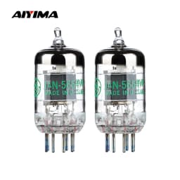 AIYIMA 1 Pair GE 5654W Vacuum Tubes Valve Vacuum Electronic Tube Upgrade For 6J1 6m1 6AK5 6J1P EF95 Pairing Audio Amplifiers