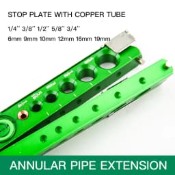 DSZH ST-R806FT 806A Copper Pipe Expander Set Air Conditioner Metric Reamer Flare Tool Pipe Flaring Tool Set Tube Expander Tools