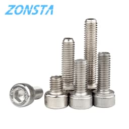 Hexagon Hex Socket Head Screw M3 M4 M5 M6 M8 M1.4M1.6 M2 M2.5 A2 304 Stainless Steel Cap Allen Head Blot Grade 12.9 Black DIN912