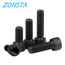 Hexagon Hex Socket Head Screw M3 M4 M5 M6 M8 M1.4M1.6 M2 M2.5 A2 304 Stainless Steel Cap Allen Head Blot Grade 12.9 Black DIN912