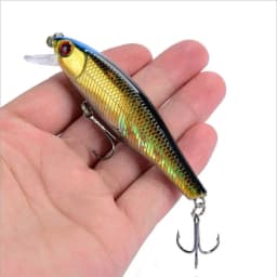 1PCS Japan Hot Model Sinking Minnow Fishing Lures 8.5cm 9.2g Jerkbait Bass Pike Carkbait Wobblers Swimbait Professional Bait