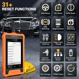 LAUNCH X431 Creader Elite Car Diagnostic Tools Professional Full System TPMS 31+ reset Function Online Coding OBD2 Scanner