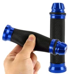 1 Pair Anti-Slip Motorcycle Grips Hand Handlebar Bar Bicycle Rubber Motorcycle Mountain Cycle Handle Handlebar Bar Grips